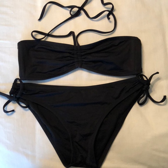 Mossimo Supply Co. Other - Mossimo Black Bandeau Top Bikini